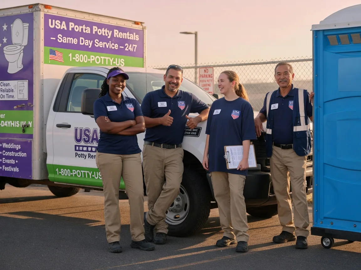 Porta Potty Rental company in Brogue, PA